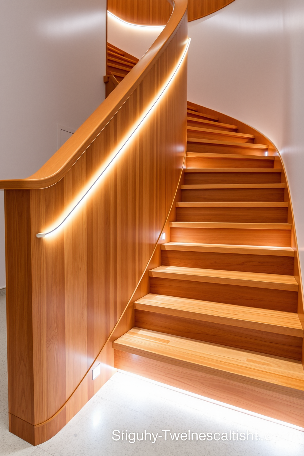 Wooden Staircase Design Ideas 20