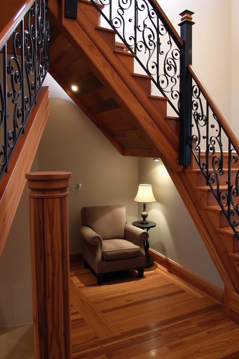 Wooden Staircase Design Ideas 26