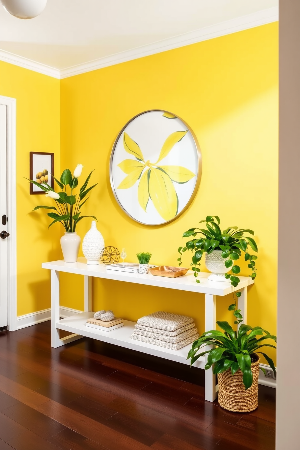 Yellow Apartment Design Ideas 12