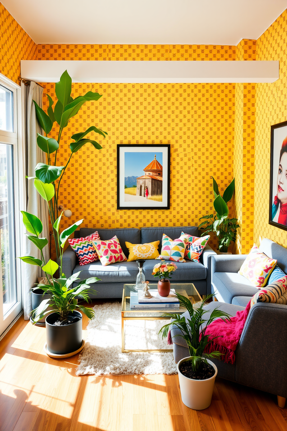 Yellow Apartment Design Ideas 13