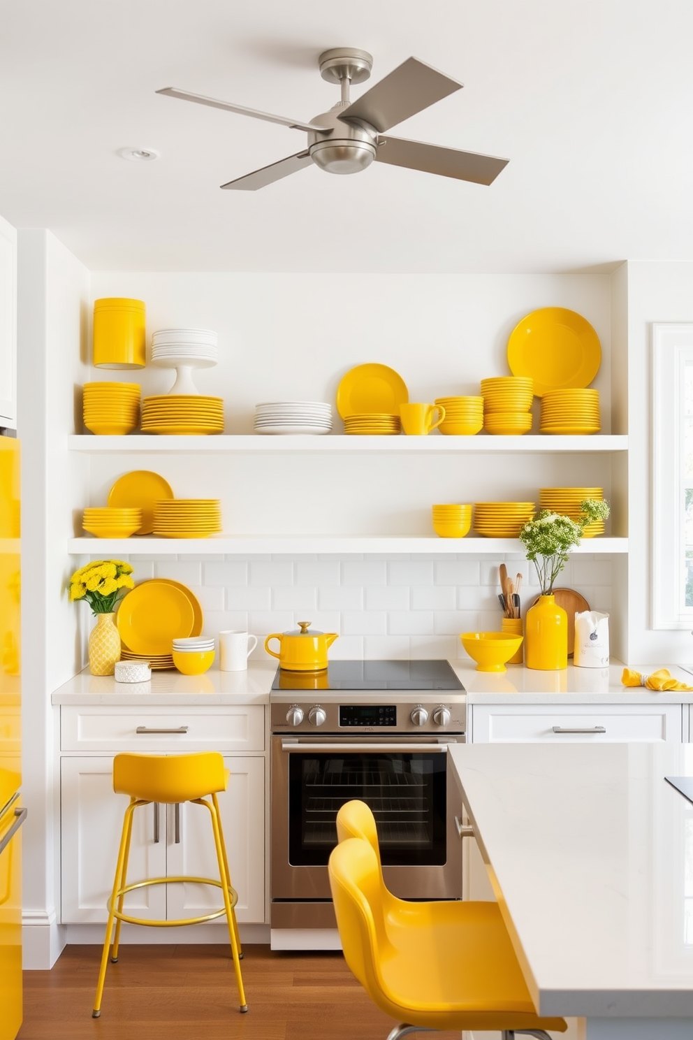 Yellow Apartment Design Ideas 16