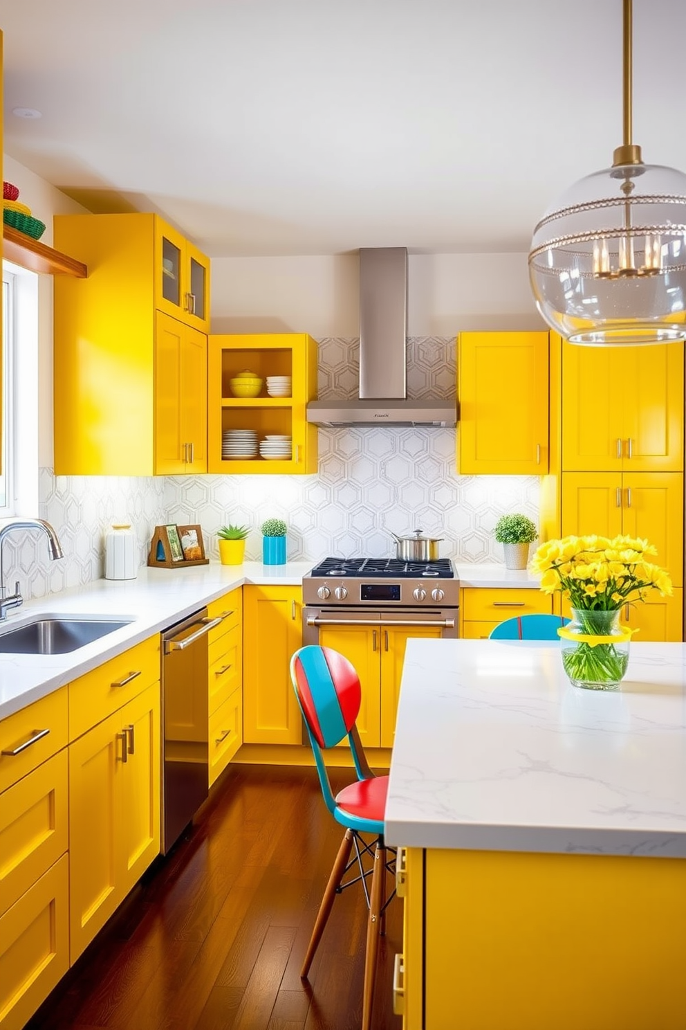 Yellow Apartment Design Ideas 2