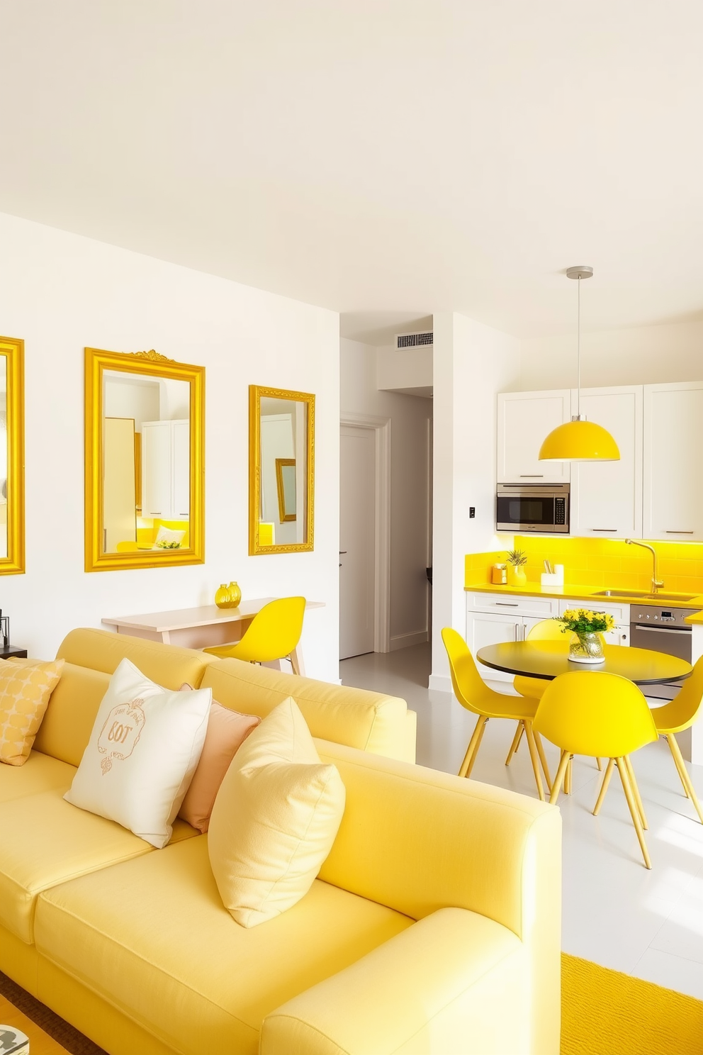 Yellow Apartment Design Ideas 21