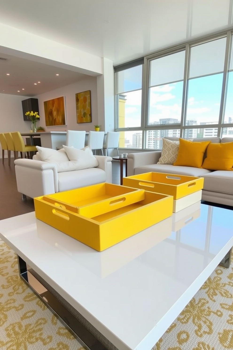 Yellow Apartment Design Ideas 22