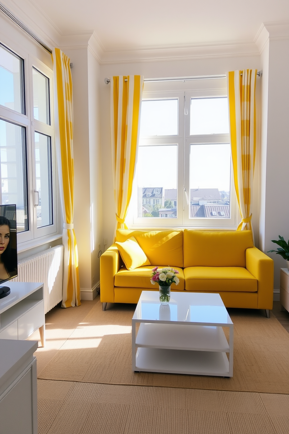 Yellow Apartment Design Ideas 26