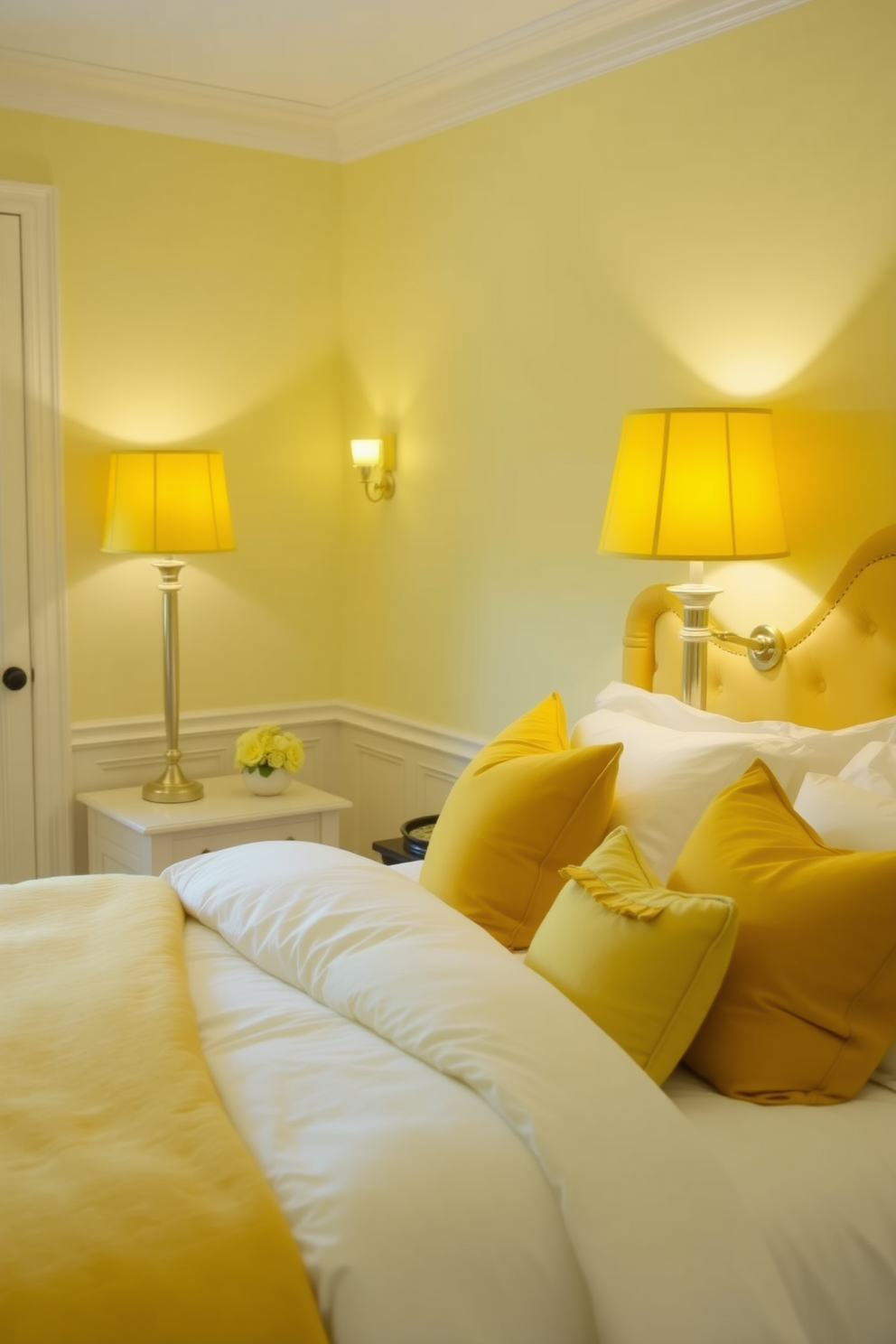 Yellow Bedroom Design Ideas 12