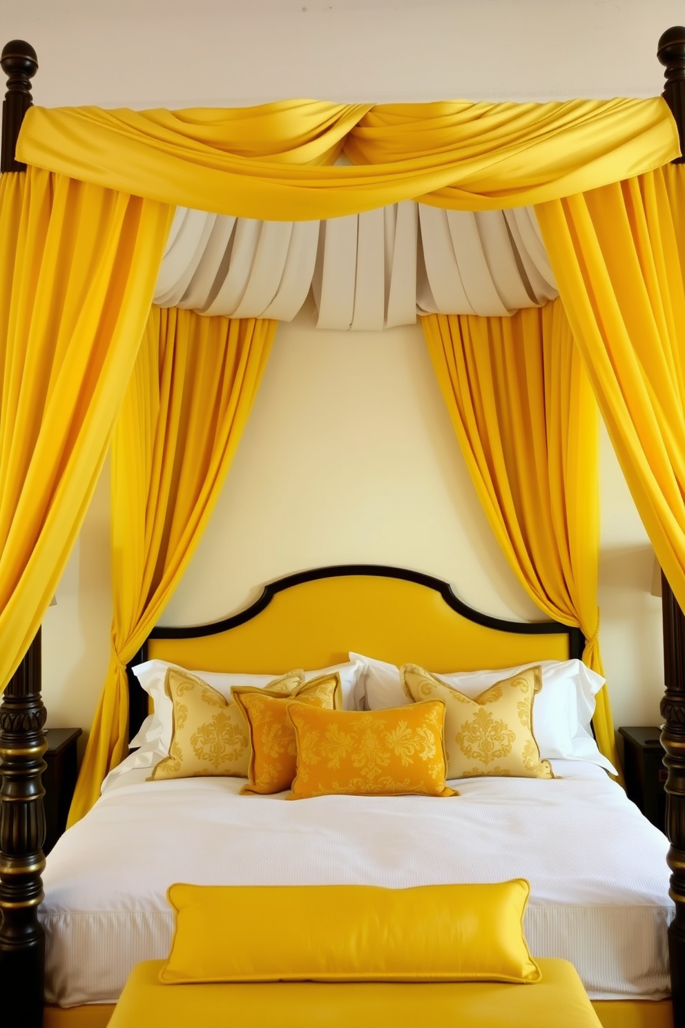 Yellow Bedroom Design Ideas 13