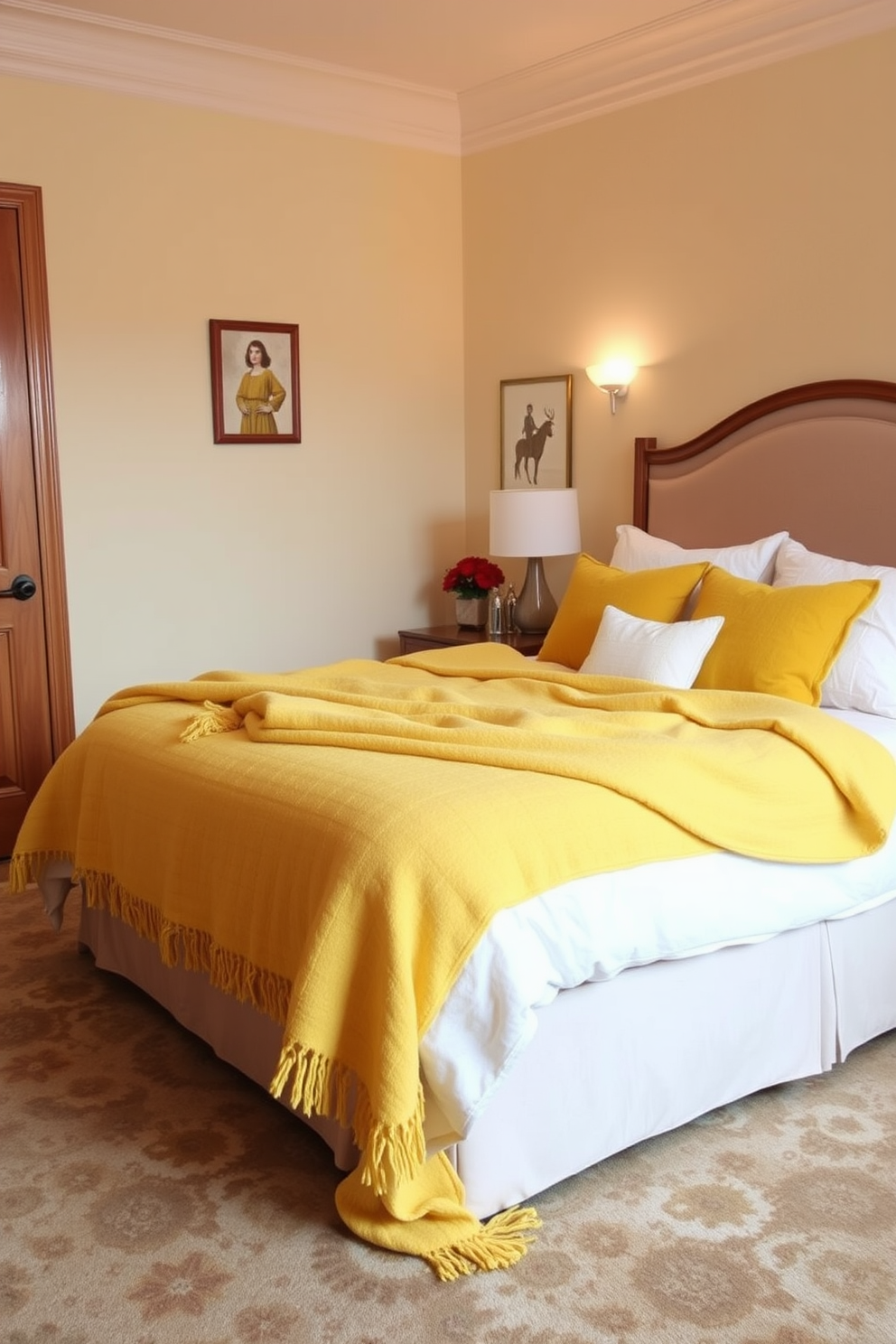 Yellow Bedroom Design Ideas 14