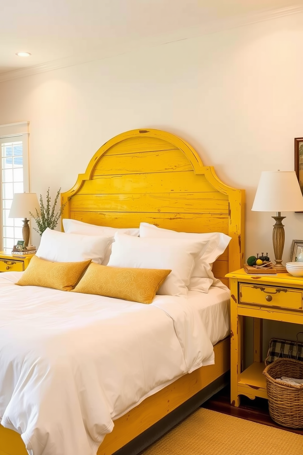 Yellow Bedroom Design Ideas 16