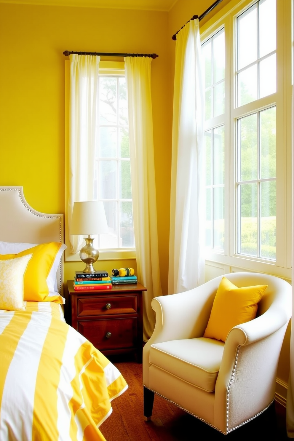 Yellow Bedroom Design Ideas 18