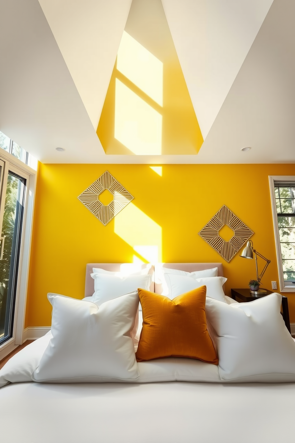 Yellow Bedroom Design Ideas 19