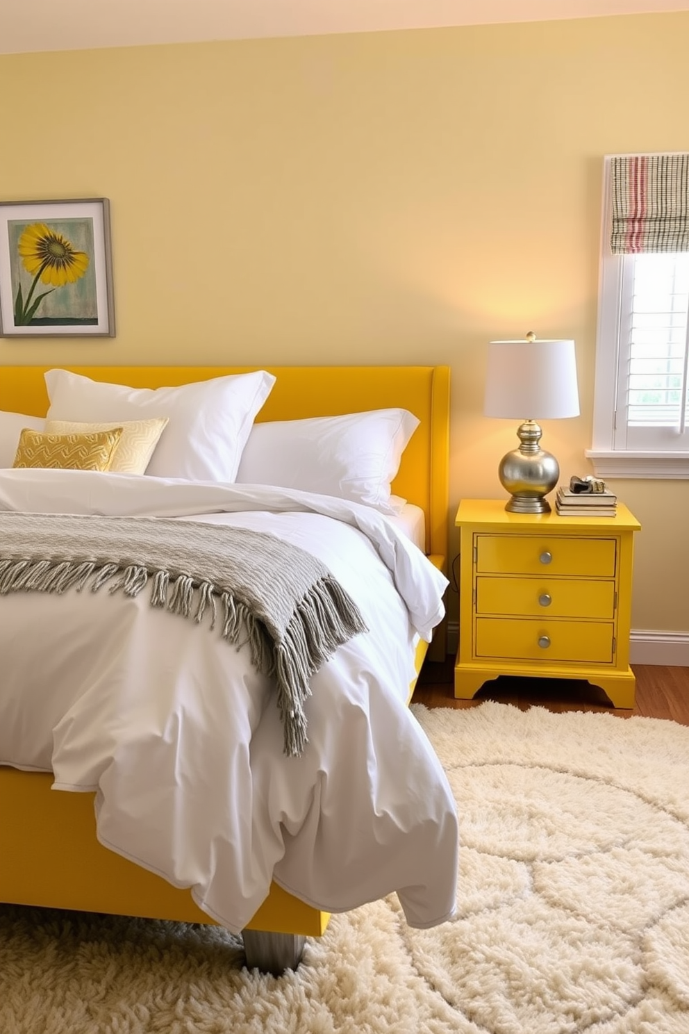 Yellow Bedroom Design Ideas 20