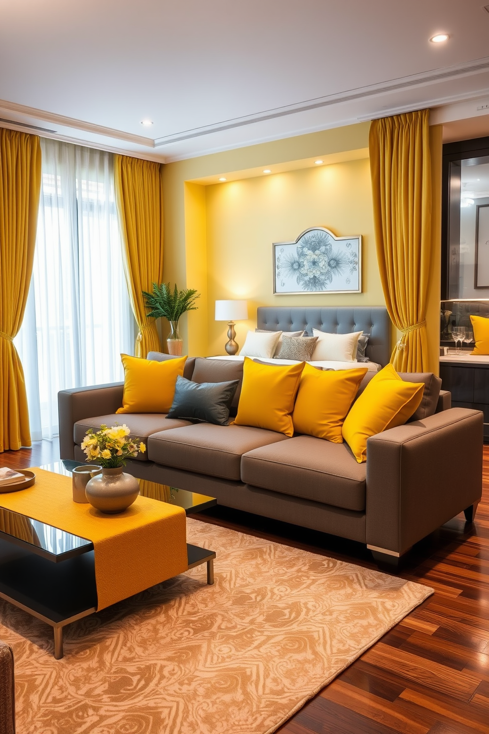 Yellow Bedroom Design Ideas 26