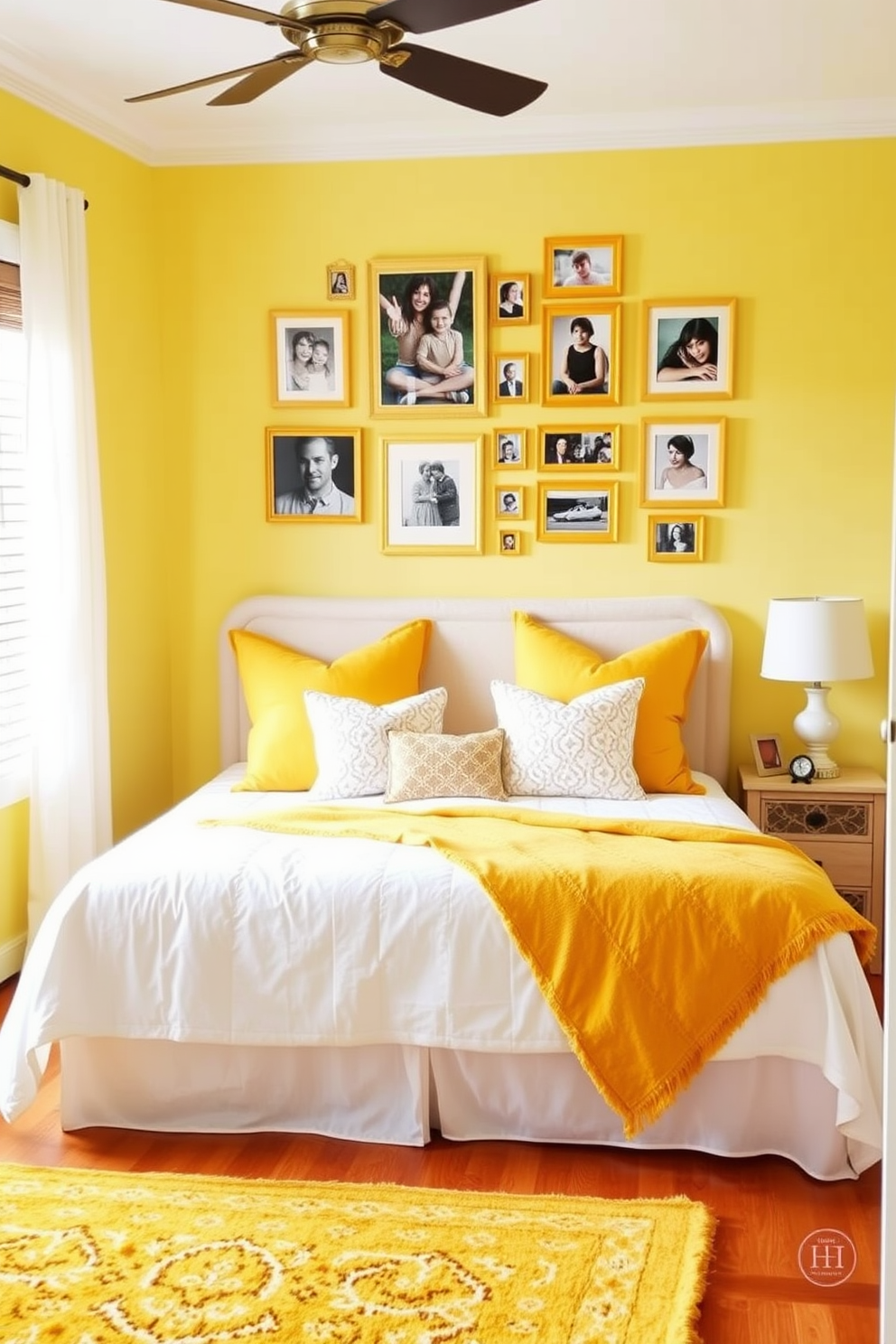 Yellow Bedroom Design Ideas 27