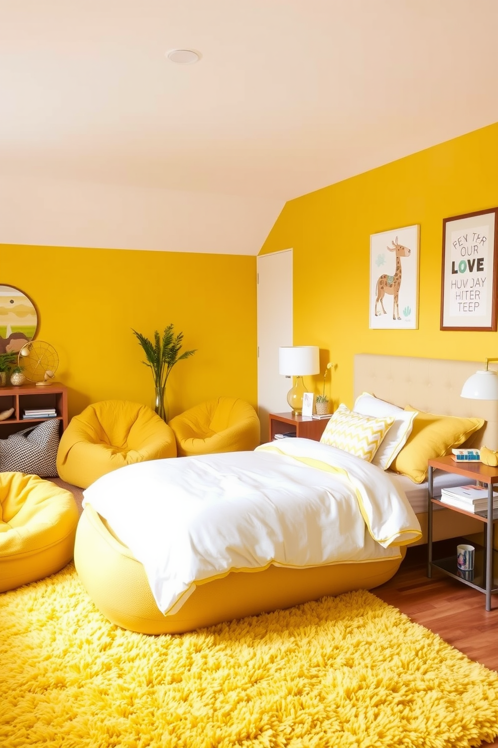 Yellow Bedroom Design Ideas 29