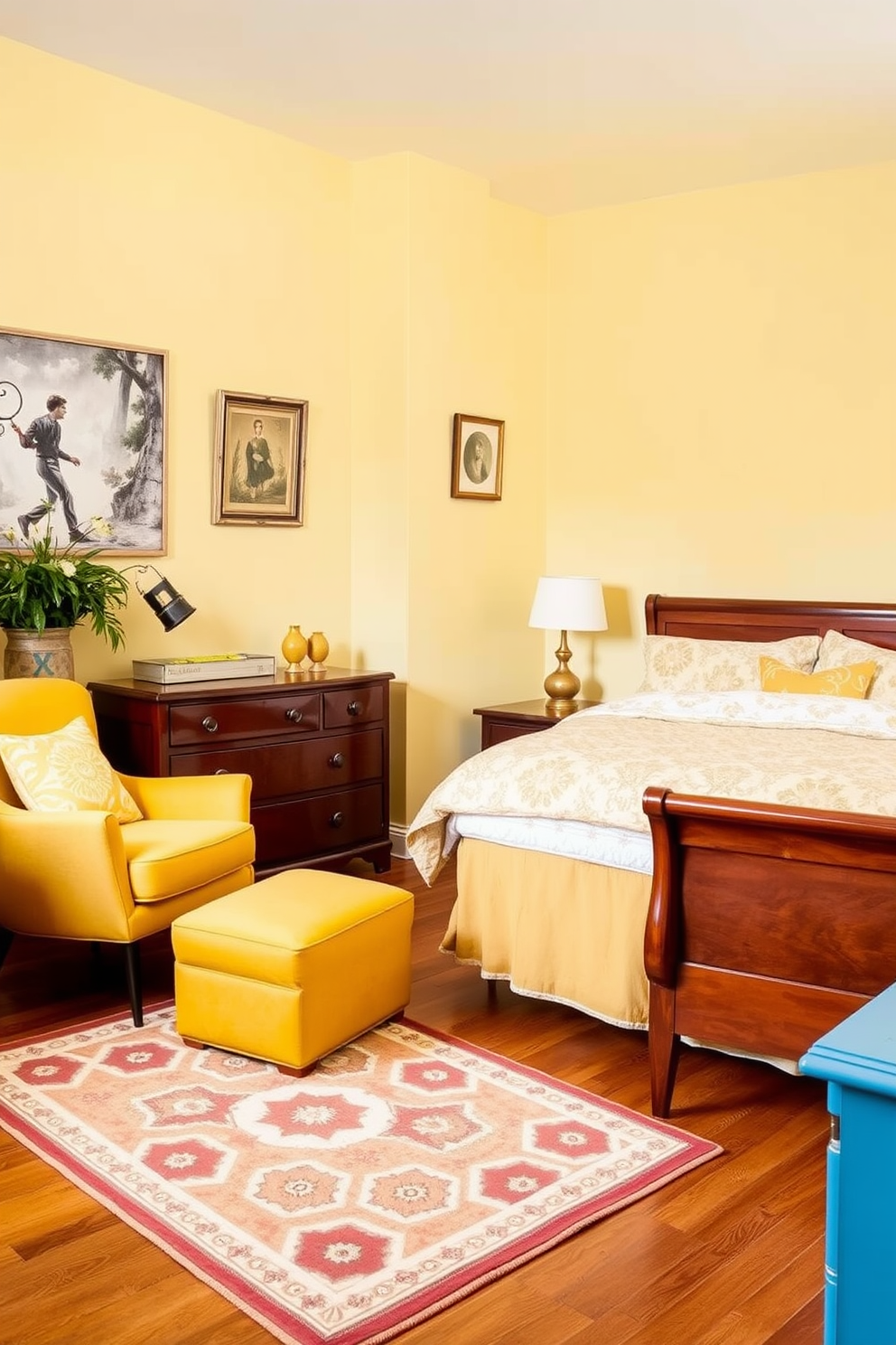 Yellow Bedroom Design Ideas 5