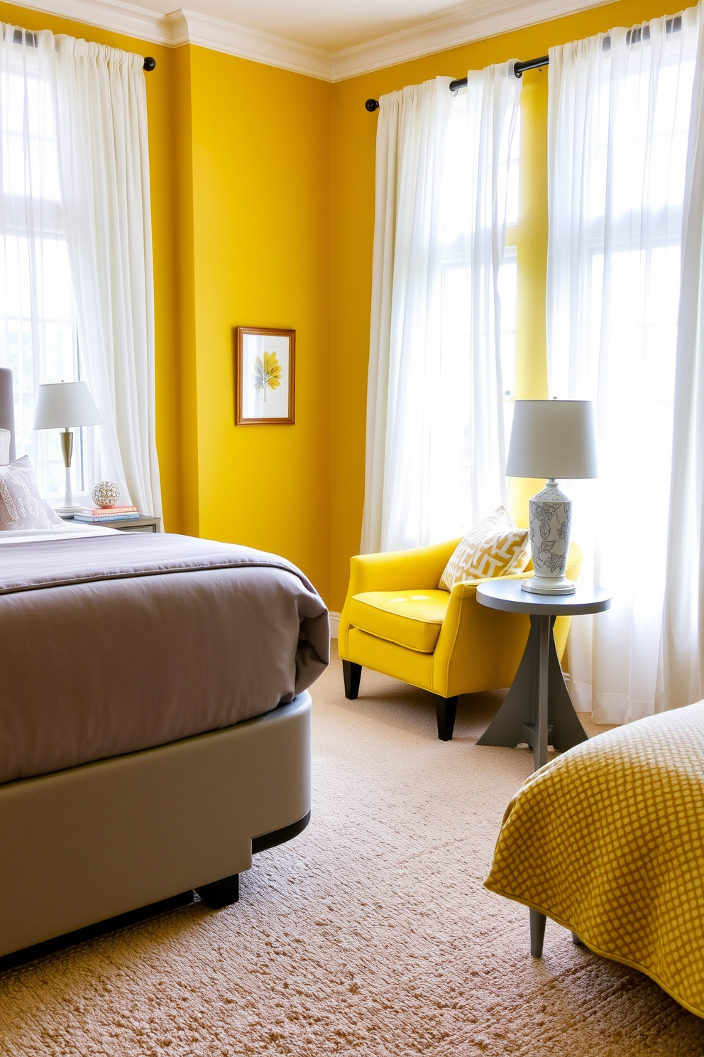 Yellow Bedroom Design Ideas 6