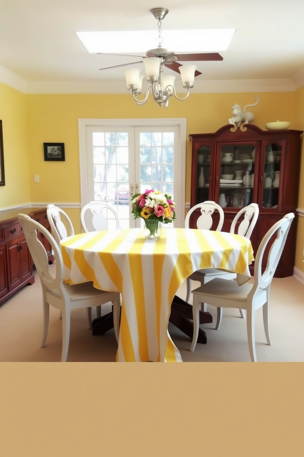 Yellow Dining Room Design Ideas 2