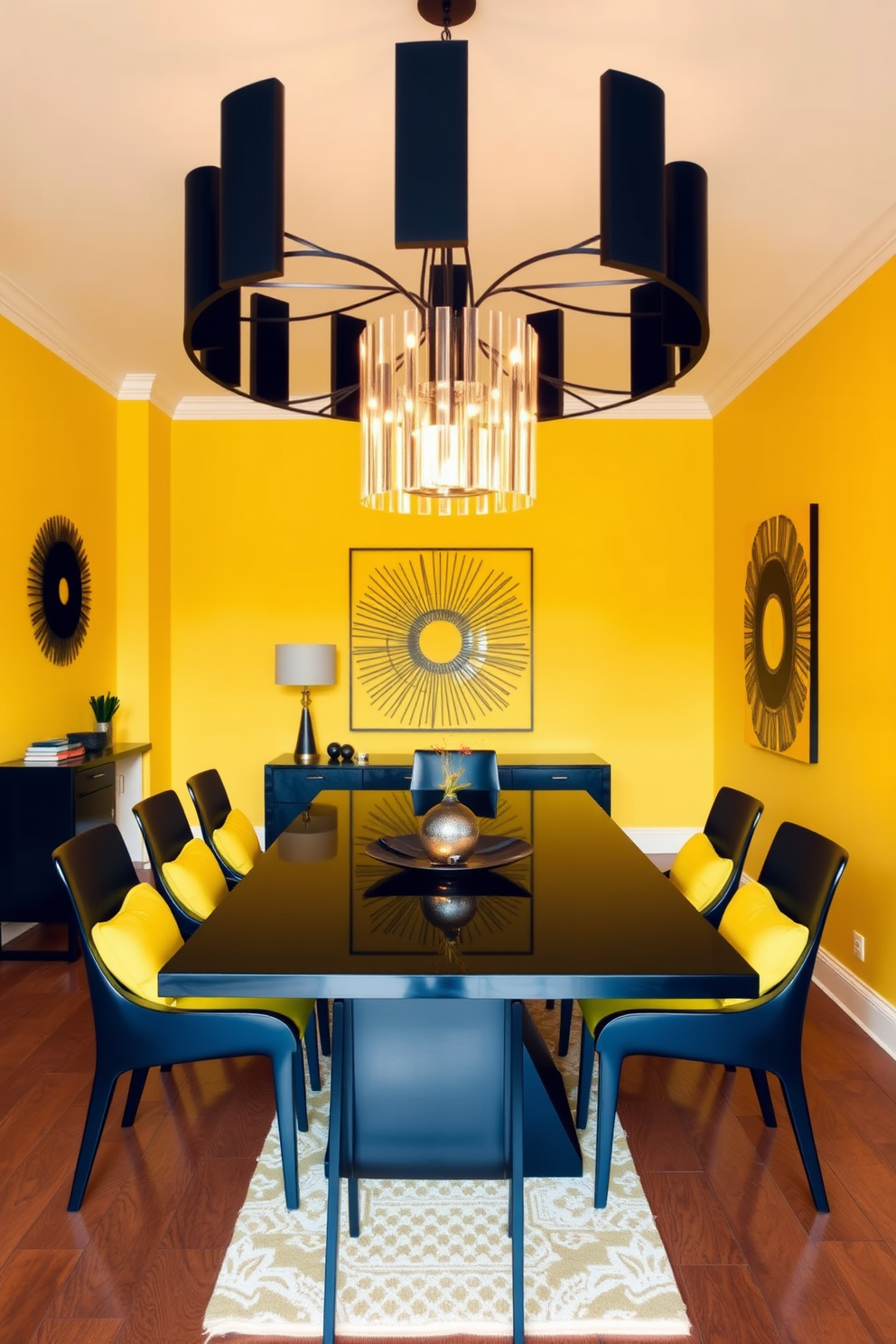 Yellow Dining Room Design Ideas 20