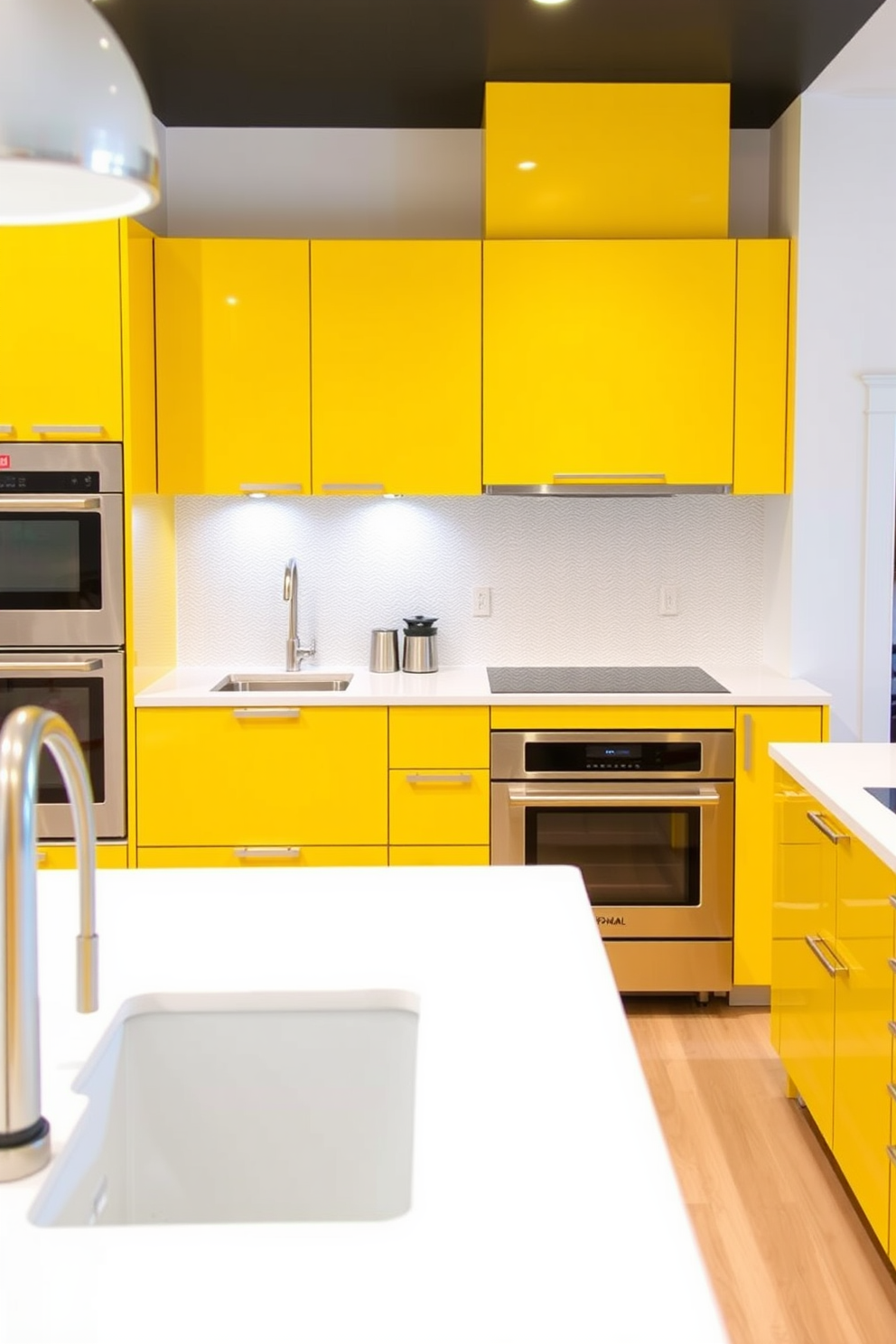 Yellow Kitchen Design Ideas 1