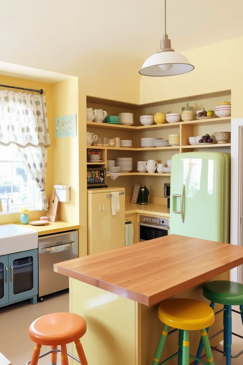 Yellow Kitchen Design Ideas 2