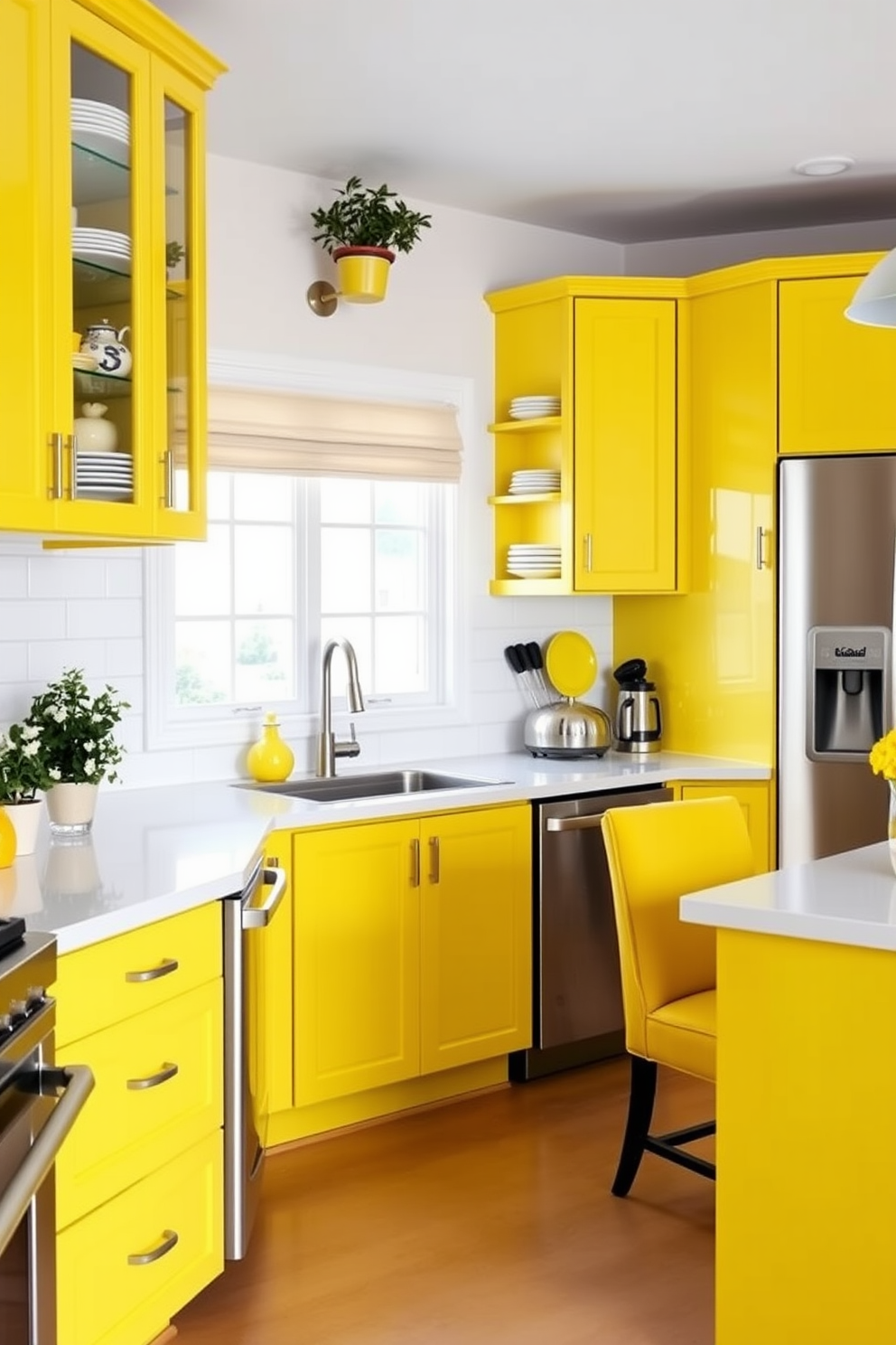 Yellow Kitchen Design Ideas 28