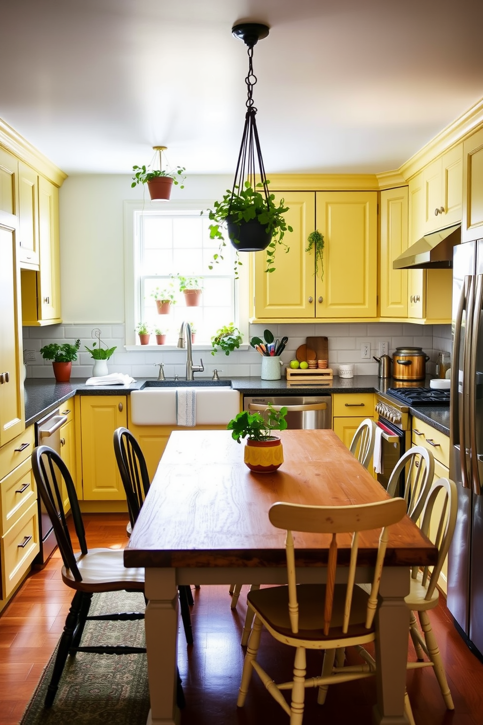 Yellow Kitchen Design Ideas 29