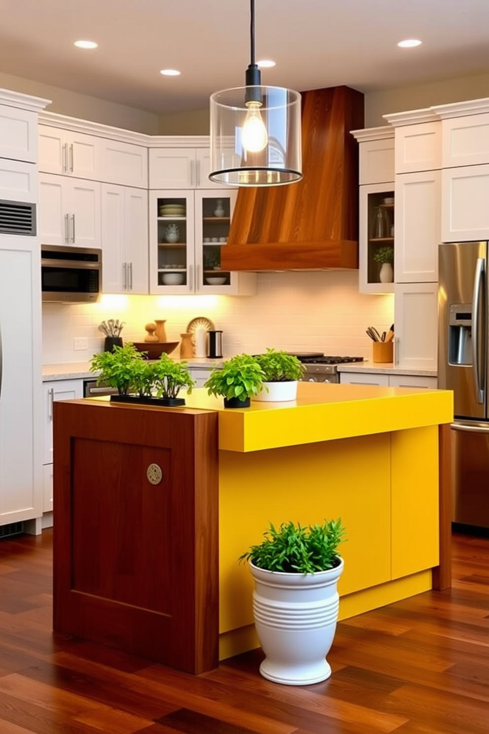 Yellow Kitchen Design Ideas 3