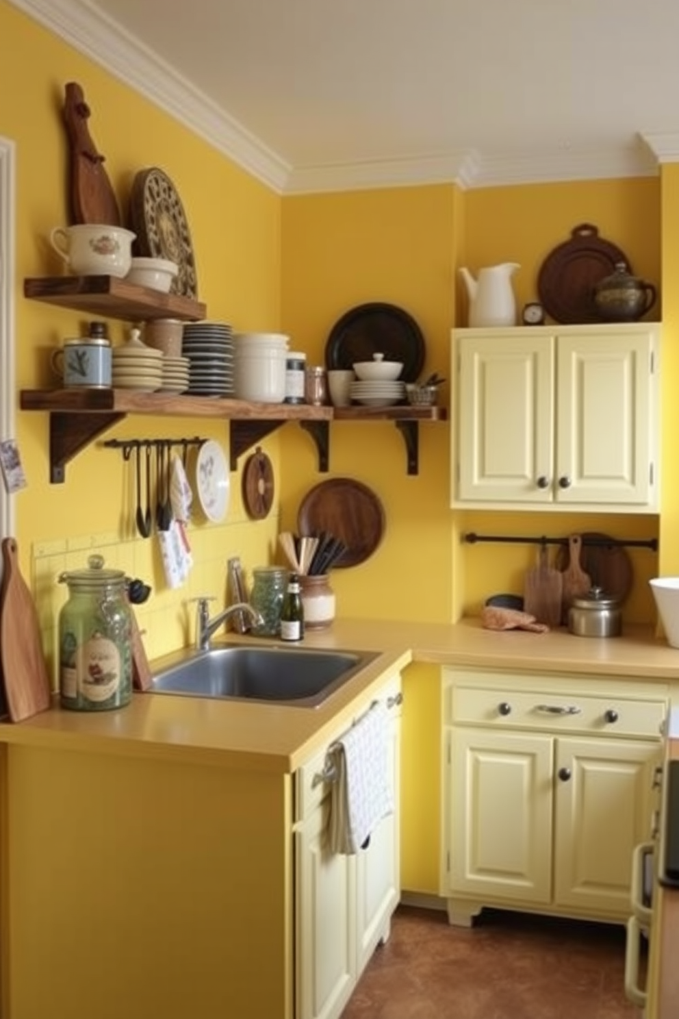 Yellow Kitchen Design Ideas 7