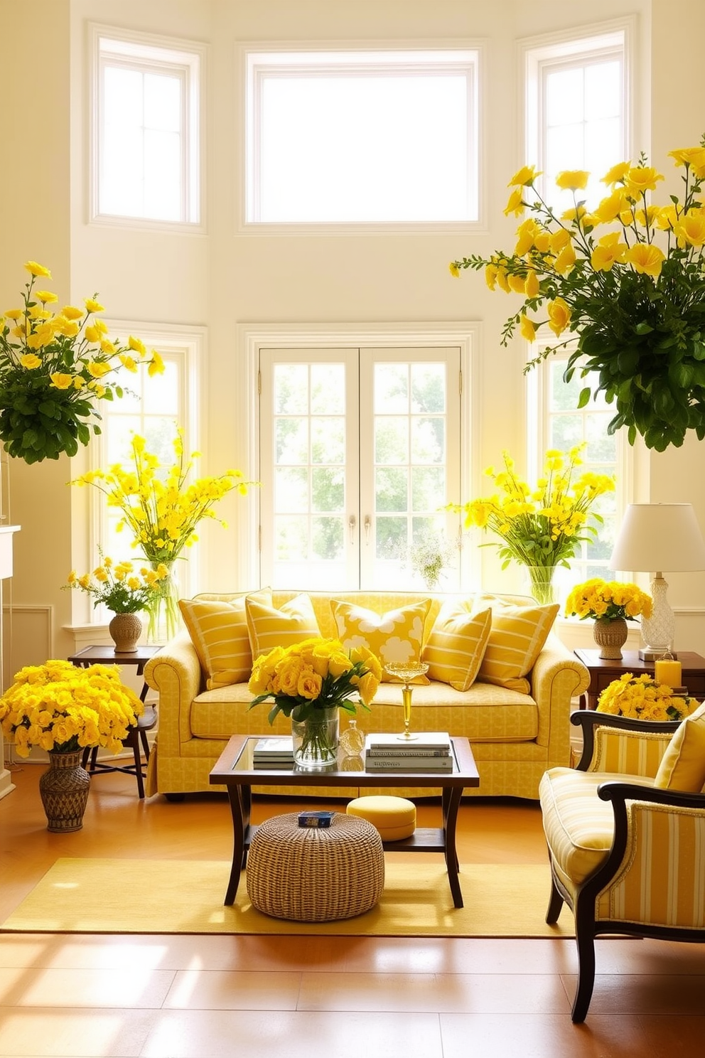 Yellow Living Room Design Ideas 17