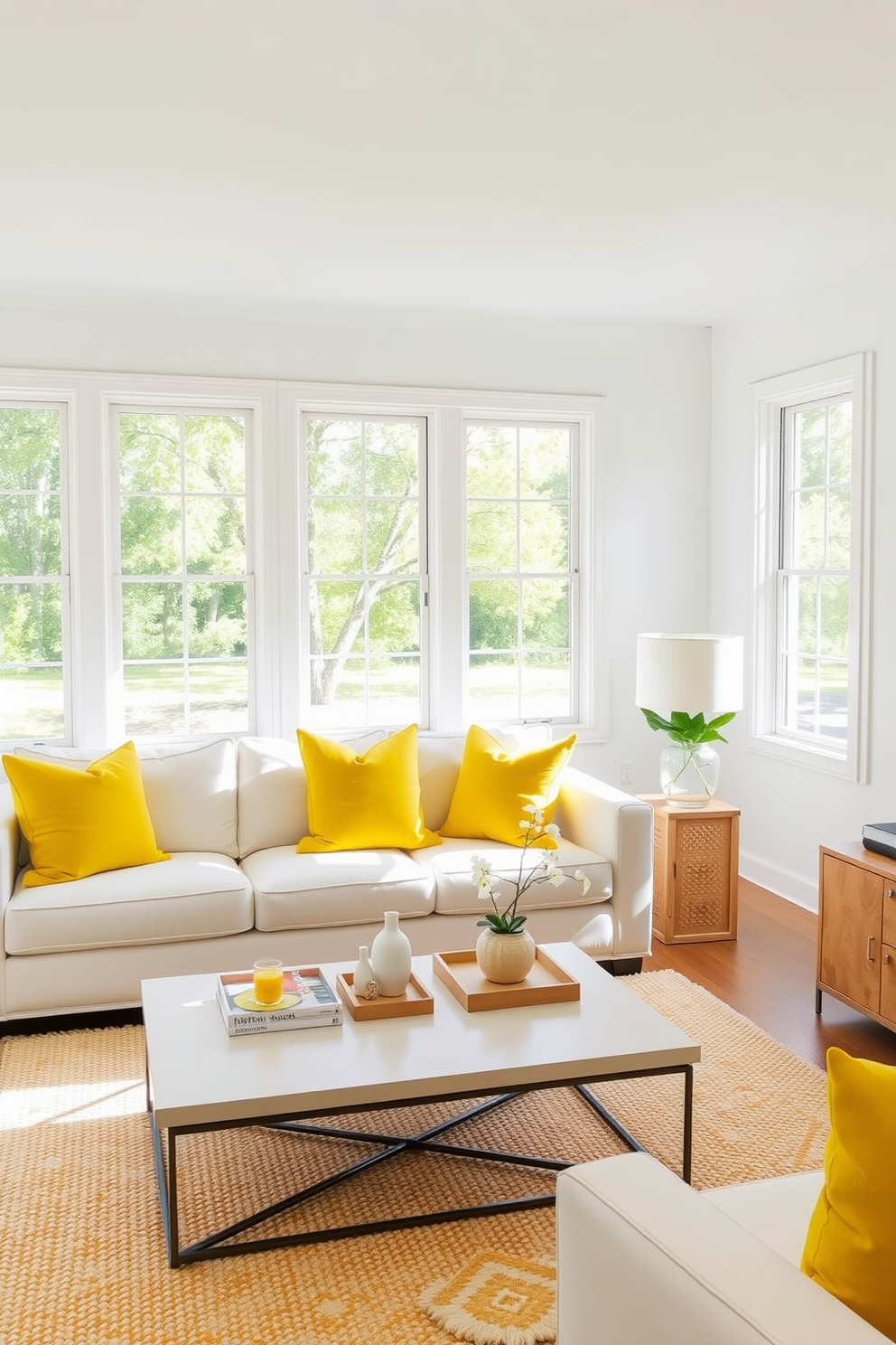 Yellow Living Room Design Ideas 3