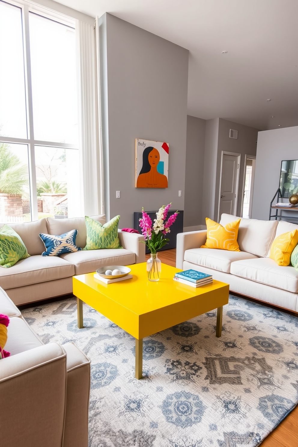 Yellow Living Room Design Ideas 4