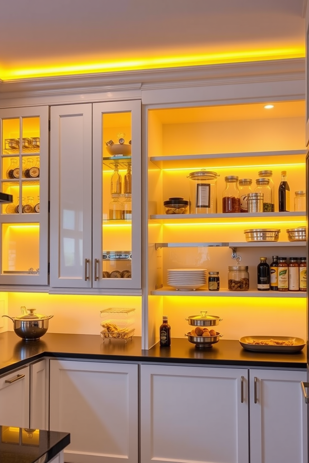 Yellow Pantry Design Ideas 28