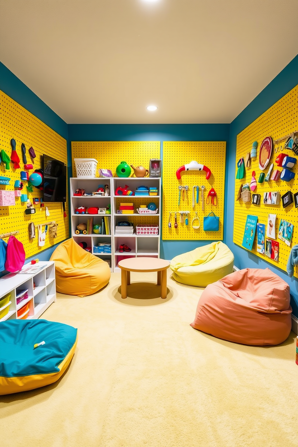 Yellow Playroom Design Ideas 10