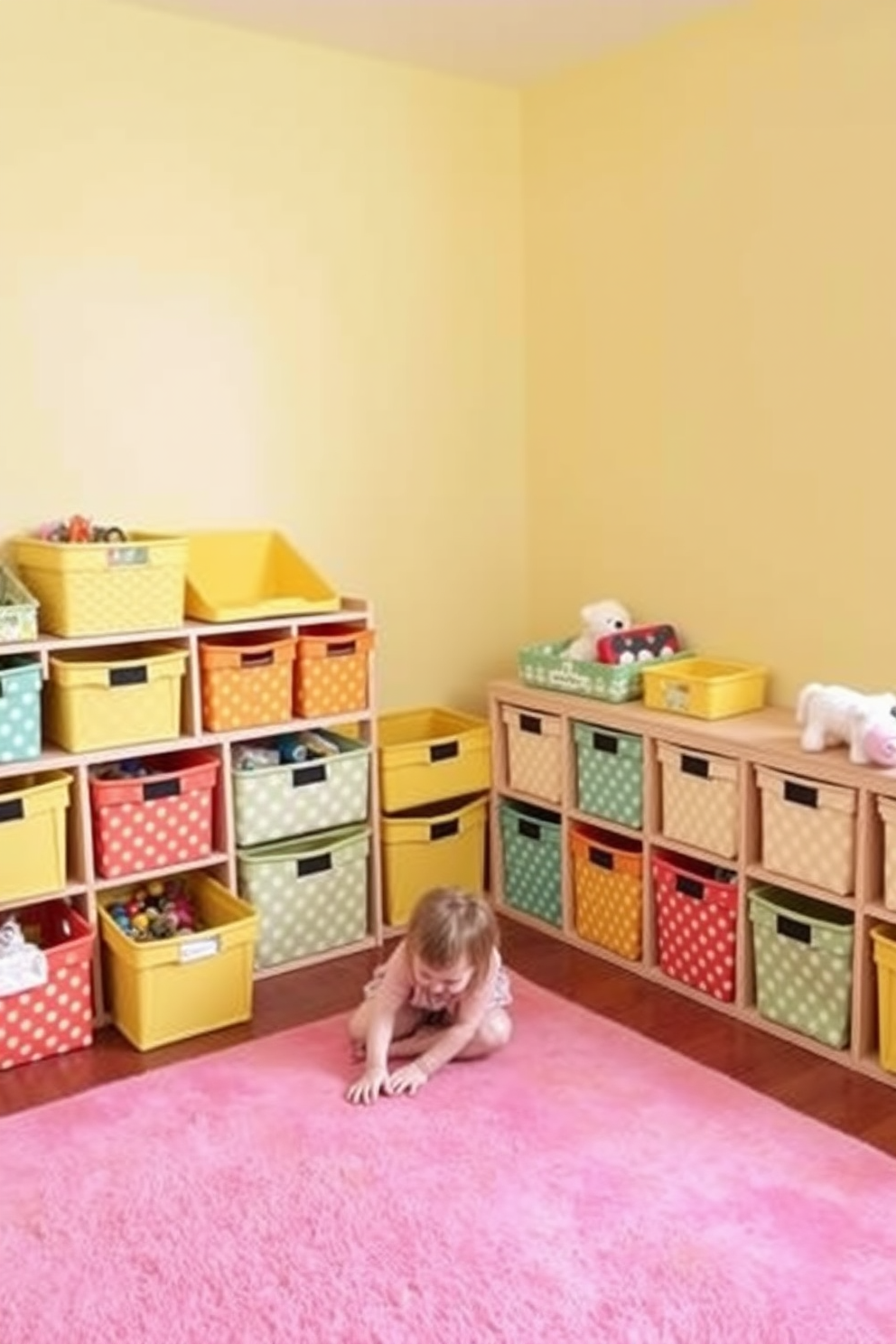 Yellow Playroom Design Ideas 12