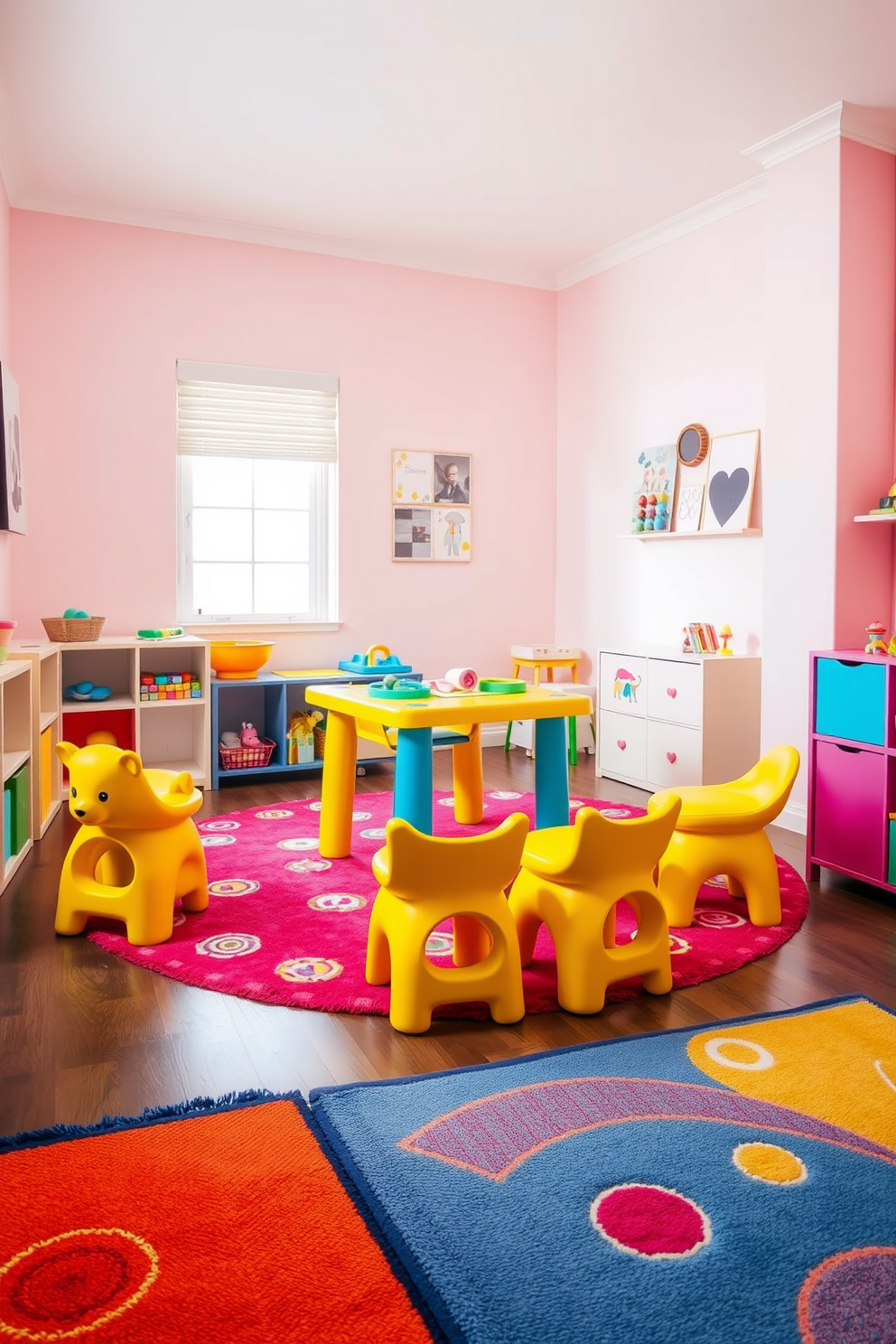 Yellow Playroom Design Ideas 25