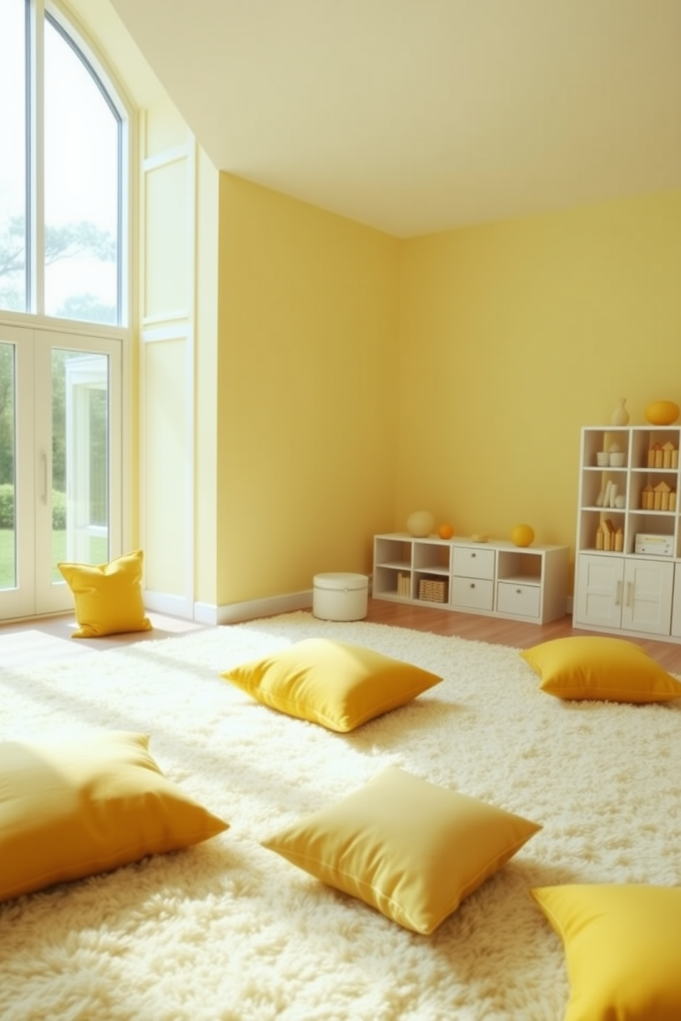 Yellow Playroom Design Ideas 27