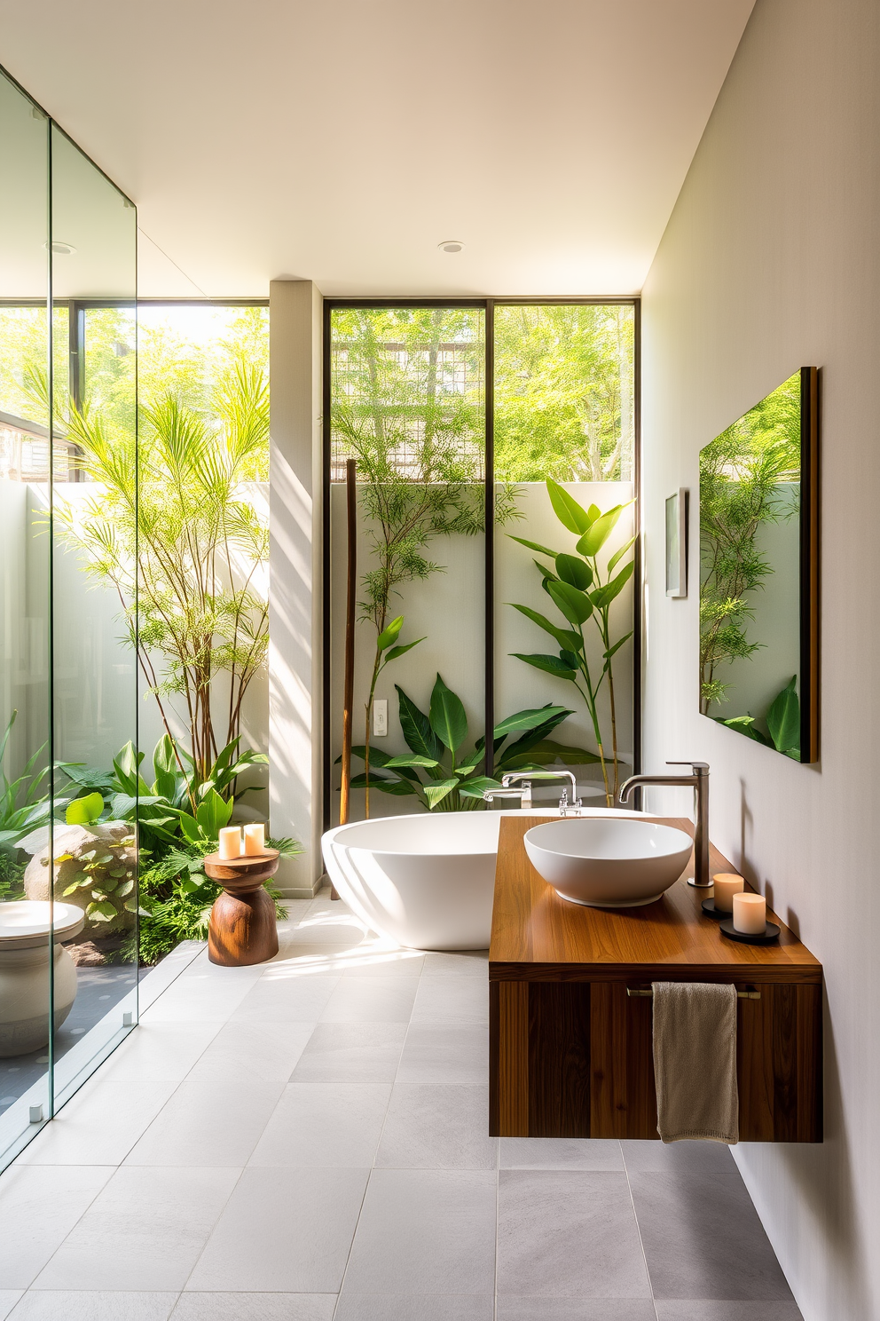 Zen Bathroom Design Ideas 25