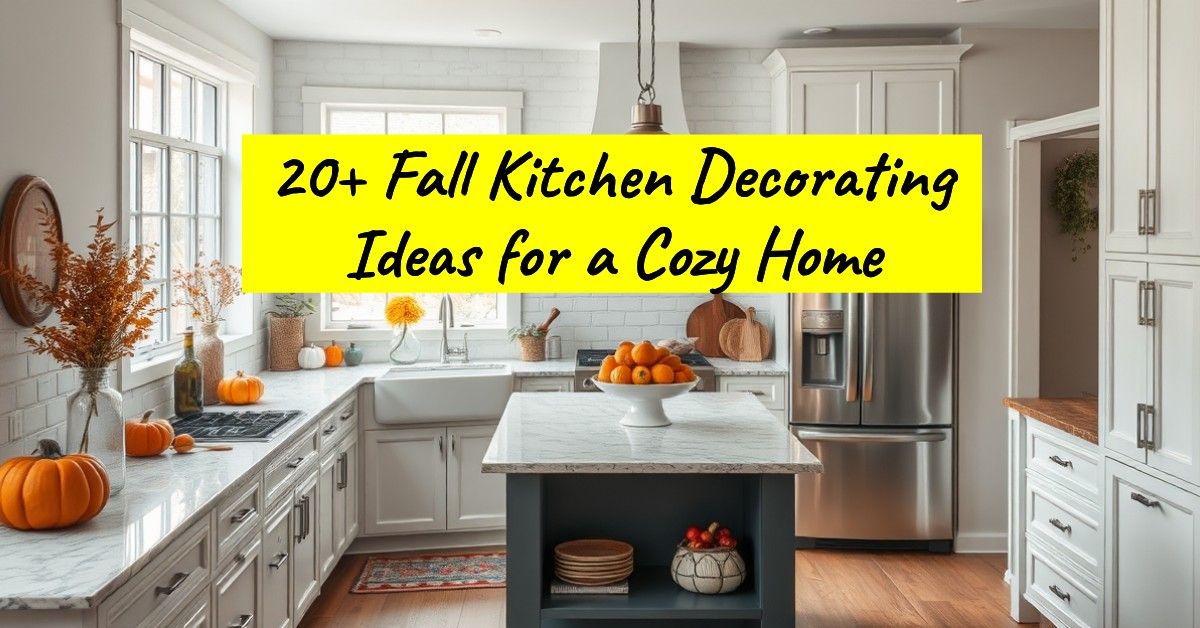 20+ Fall Kitchen Decorating Ideas for a Cozy Home