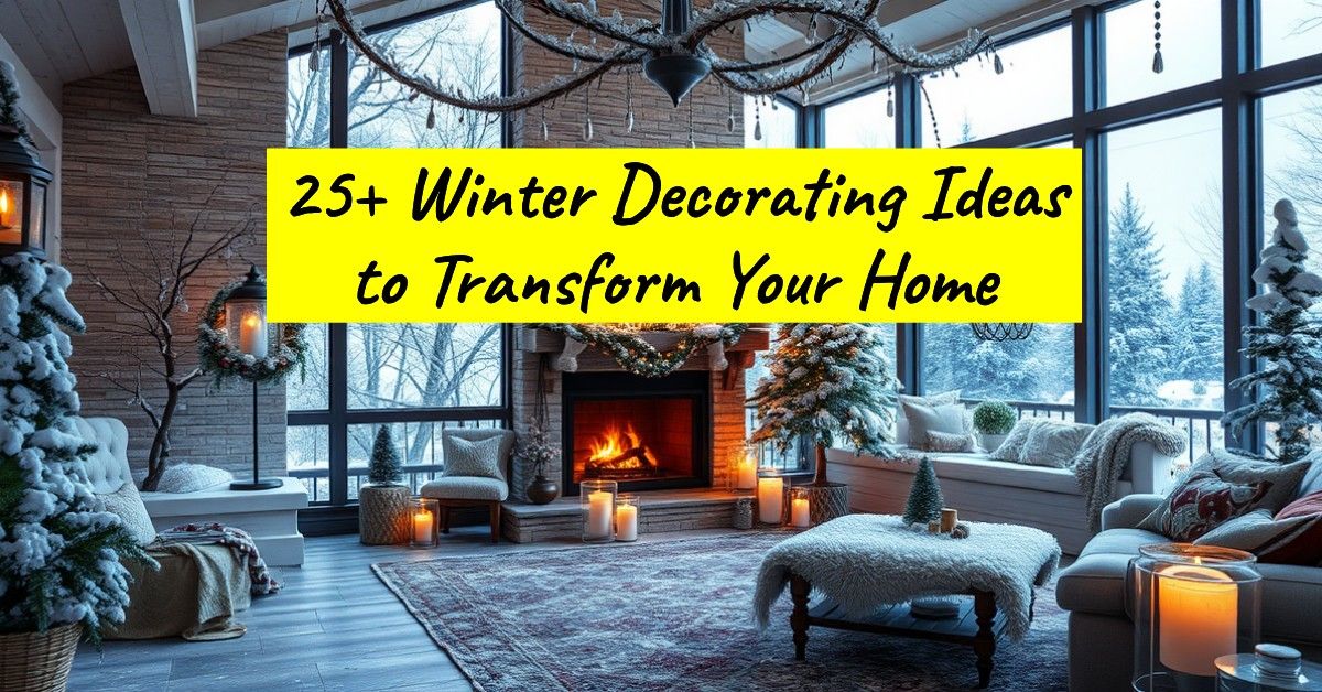 25+ Winter Decorating Ideas to Transform Your Home