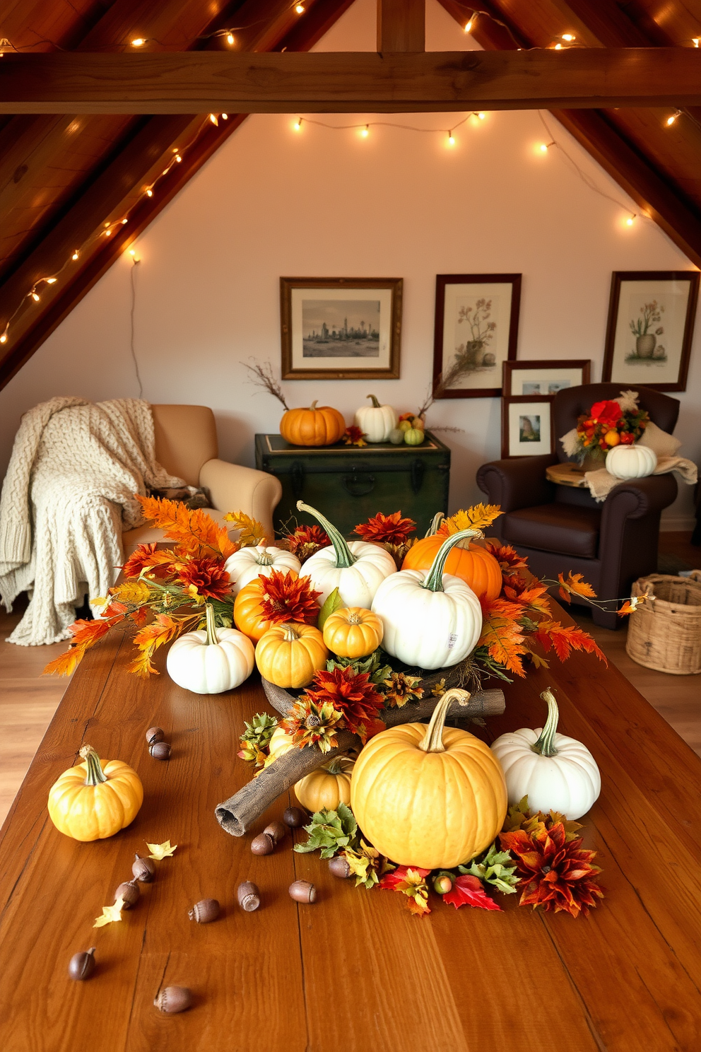 Fall Attic Decorating Ideas 13