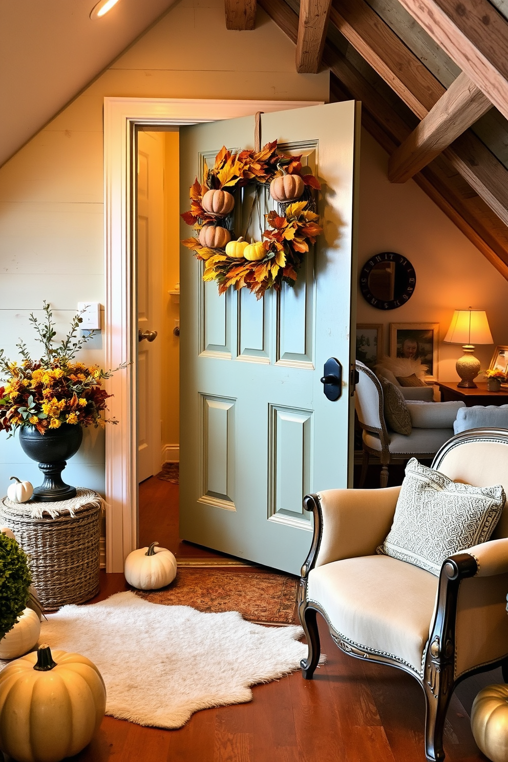 Fall Attic Decorating Ideas 15