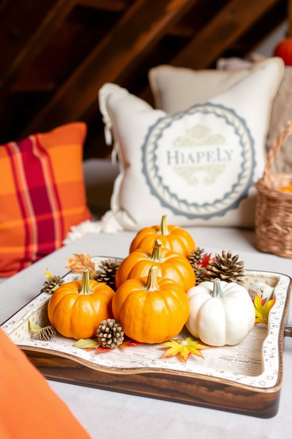 Fall Attic Decorating Ideas 22