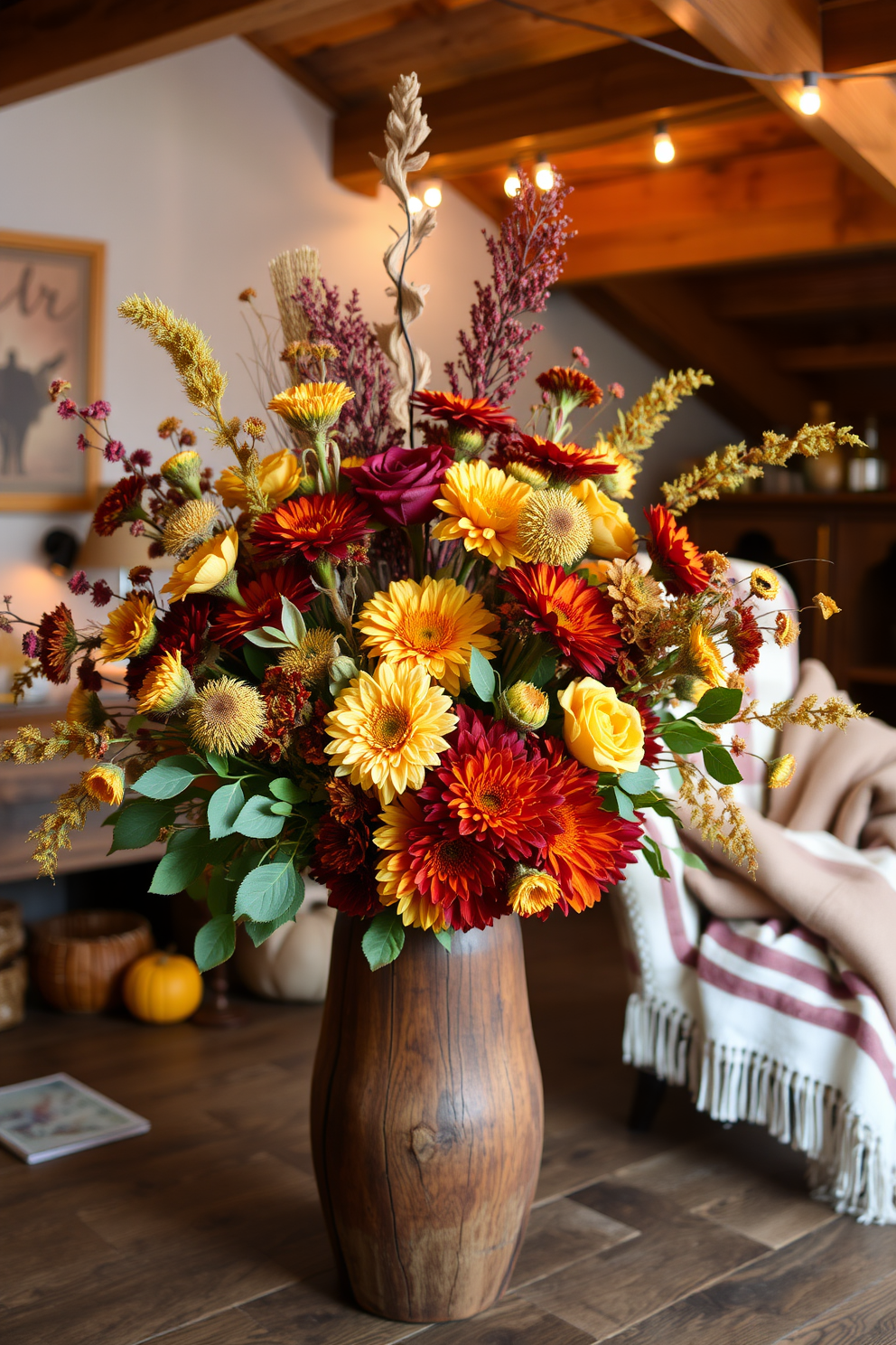 Fall Attic Decorating Ideas 23