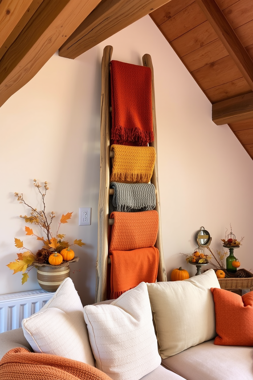 Fall Attic Decorating Ideas 25