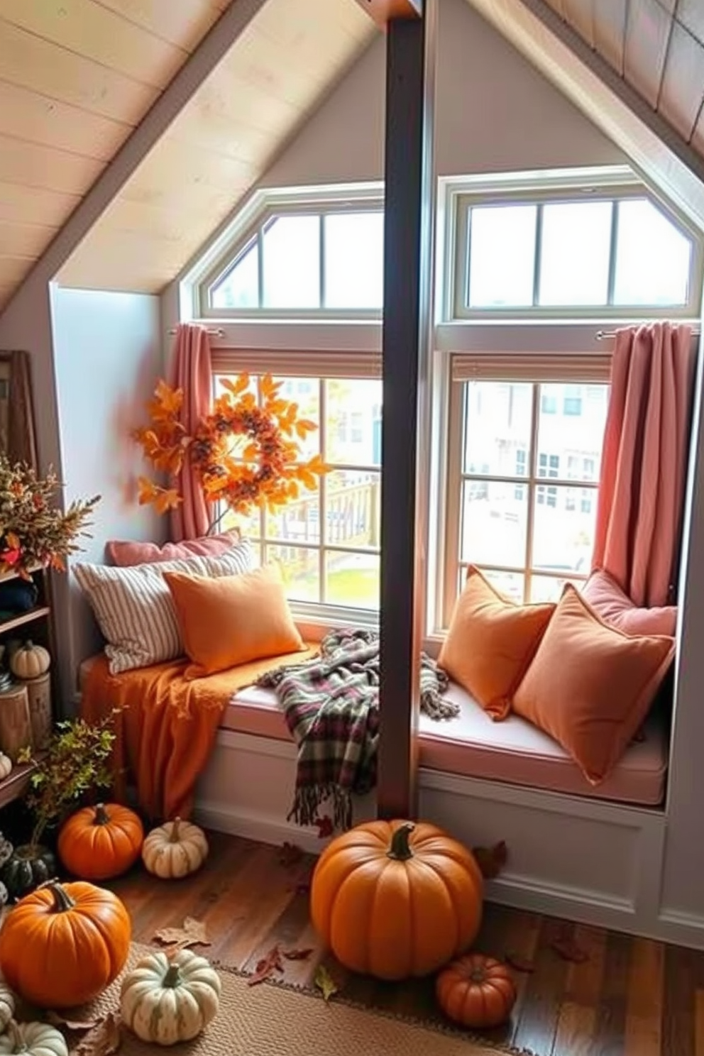 Fall Attic Decorating Ideas 27