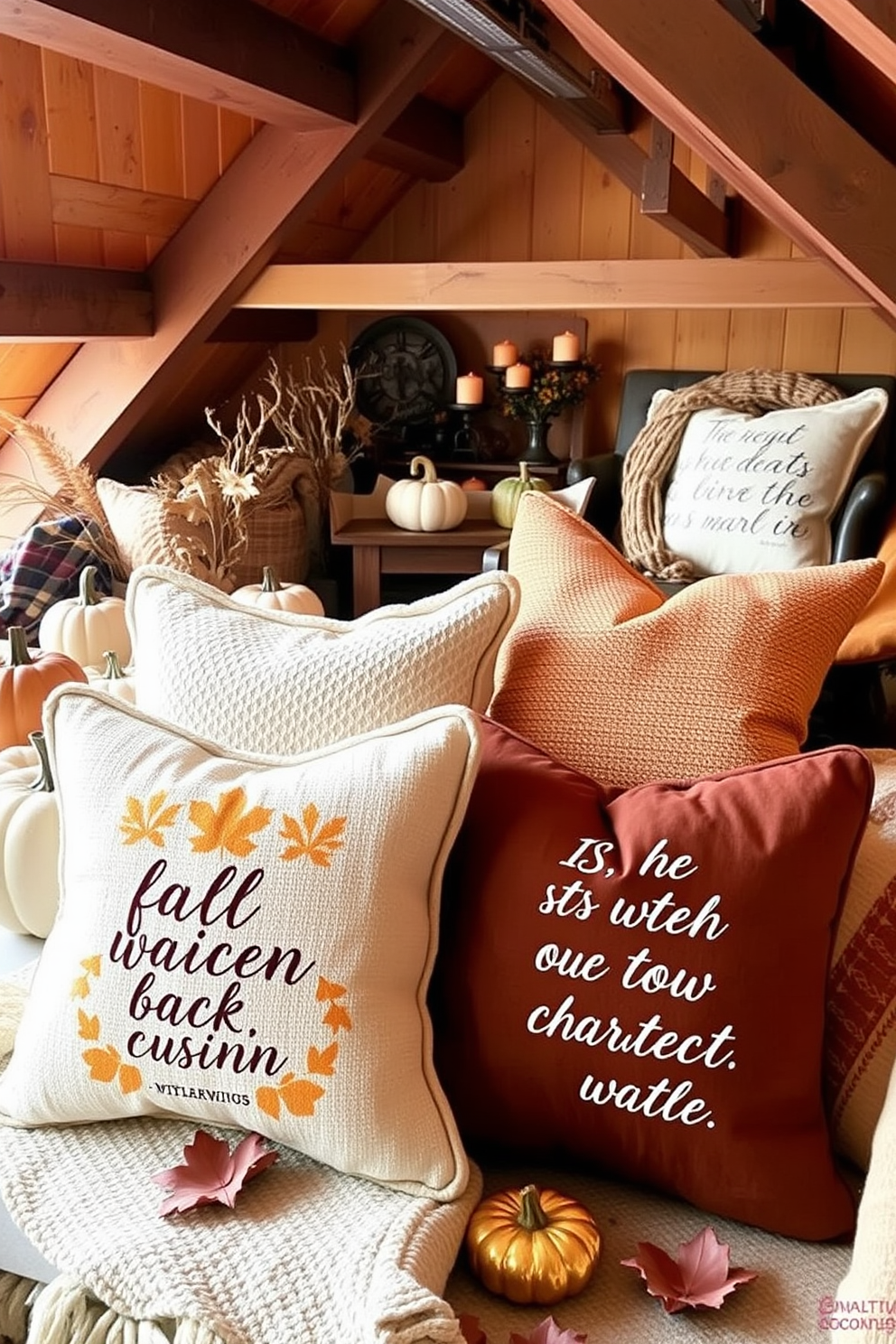 Fall Attic Decorating Ideas 29