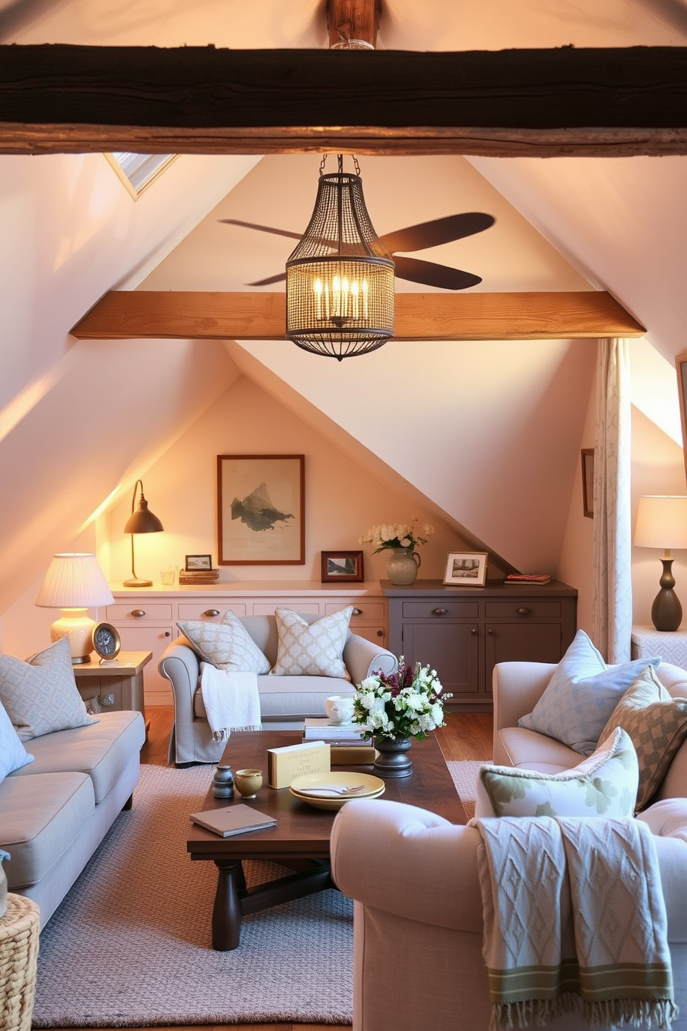 Fall Attic Decorating Ideas 30