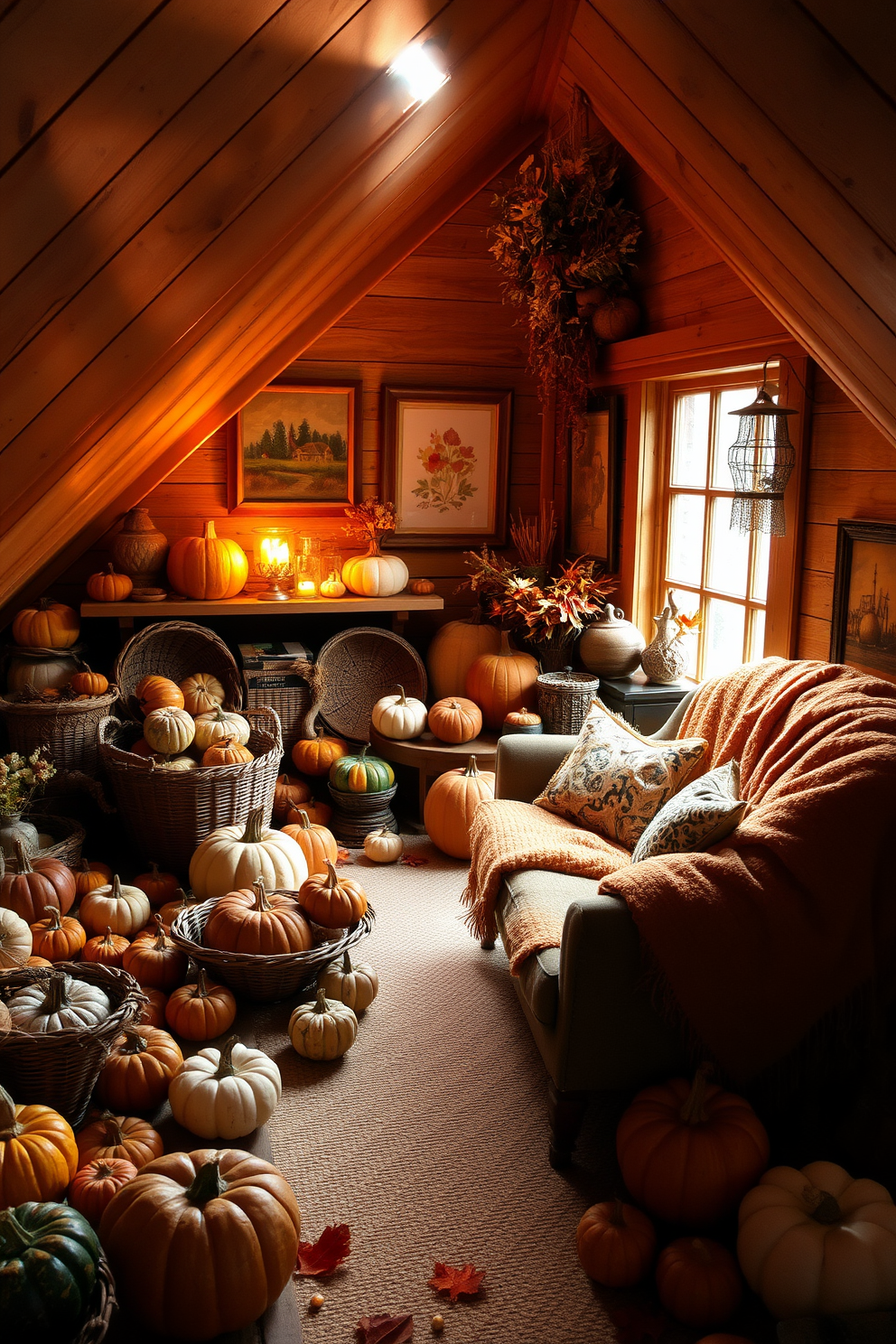 Fall Attic Decorating Ideas 5