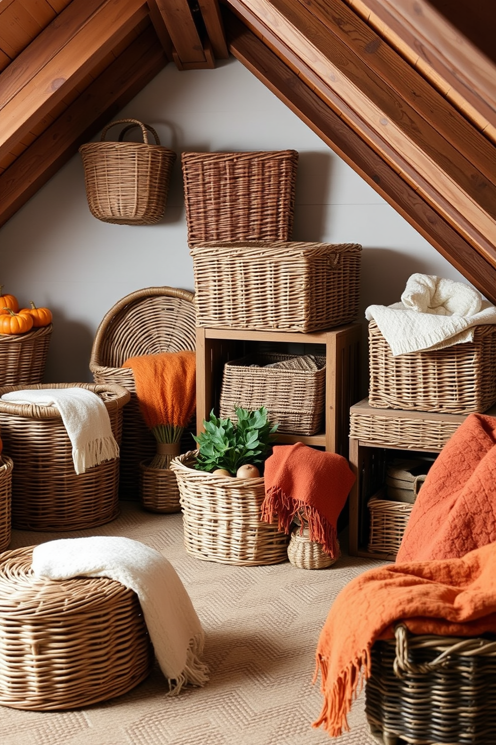 Fall Attic Decorating Ideas 8